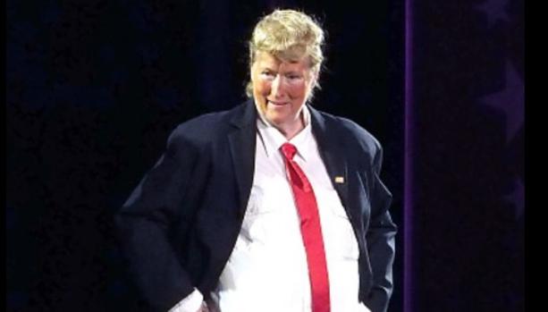 Meryl Streep se disfraza de Donald Trump para burlarse de él