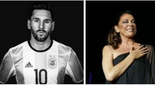 Leo Messi e Isabel Pantoja
