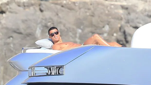 Cristiano Ronaldo en Ibiza