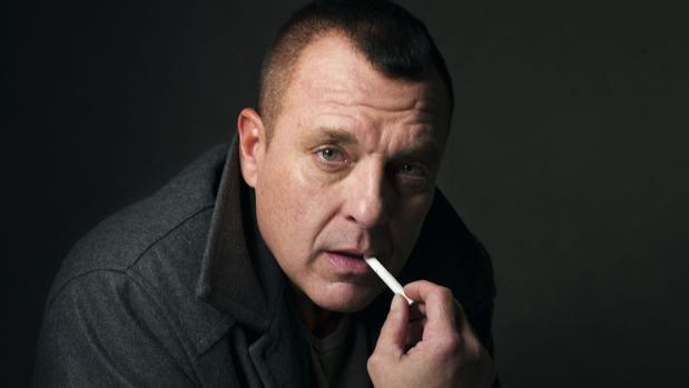 Tom Sizemore posando para la prensa durante el Sundance Film Festival