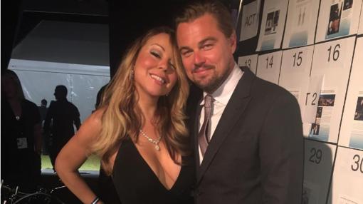 Mariah Carey y Leo DiCaprio