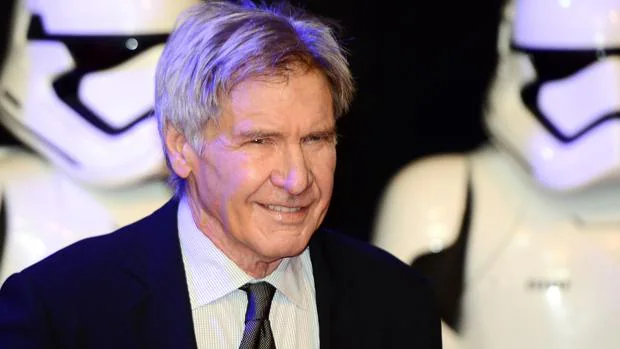 Harrison Ford en el estreno de «Star Wars: El despertar de la Fuerza»