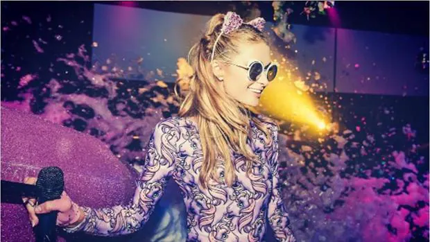 Paris Hilton en Amnesia de Ibiza