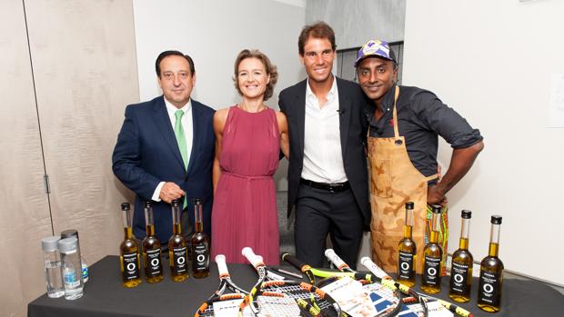 Rafa Nadal firmó un convenio en el 2015 para promocionar productos españoles