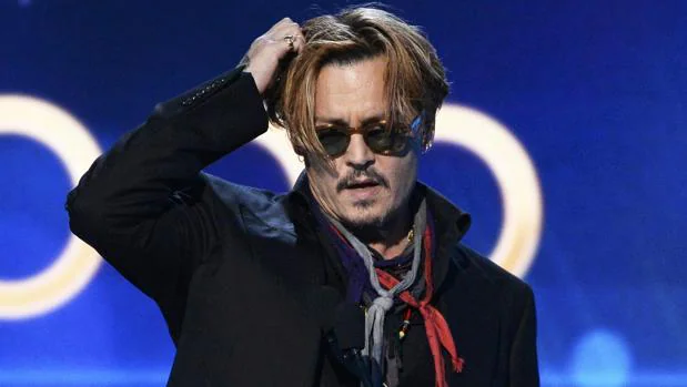 Johnny Depp en el 2014