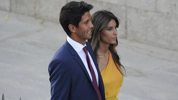 Ana Boyer y Fernando Verdasco hace un año, en la boda de Alba Carrillo y Feliciano López