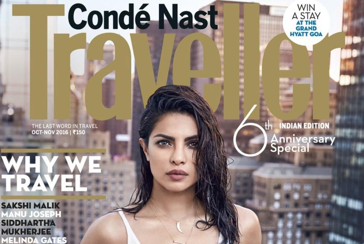 Portada de la revista Conde Nast Traveller