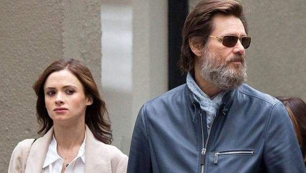 Jim Carrey y Cathriona White