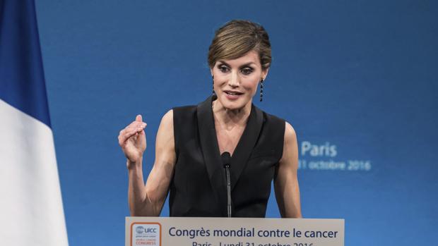 Doña Letizia, en el vigésimo Congreso mundial contra el cáncer