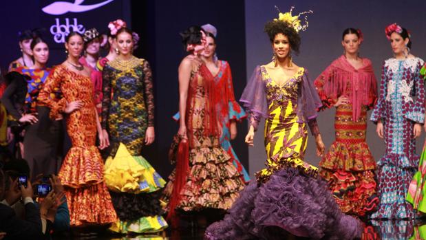 Exposición y subasta solidaria de moda afroflamenca