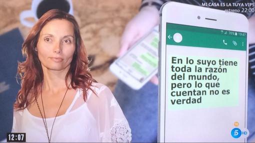 Se filtran los mensajes de apoyo de la mujer de Toño Sanchís a Belén Esteban