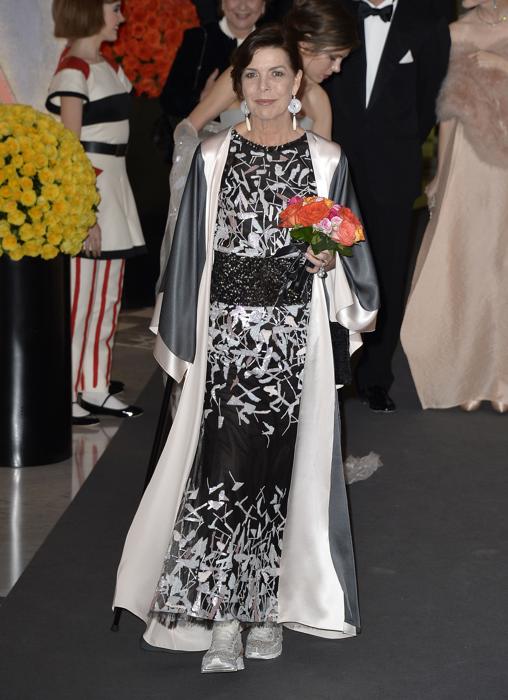 Kimono y zapatillas en este Chanel Alta Costura, en 2014