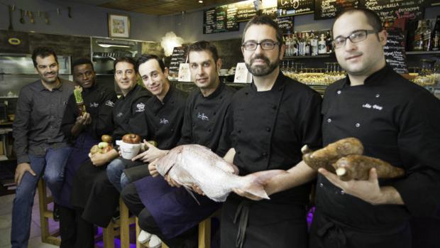 La cocina de La Azotea, al desnudo