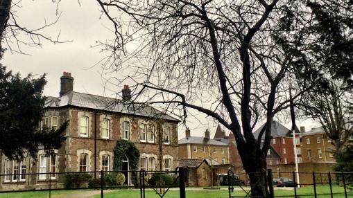 Una de las calles de Poundbury