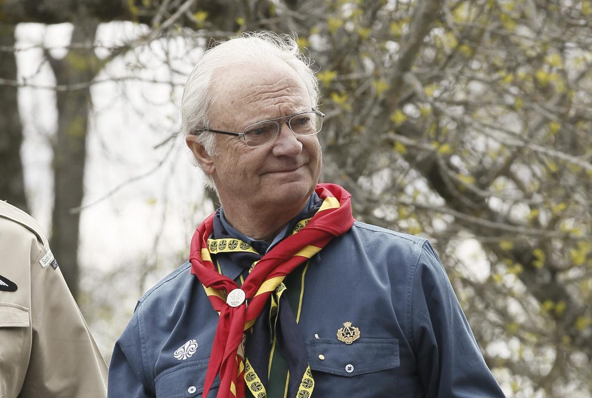 El Rey Carlos XVI Gustavo de Suecia preside la Fundación Scout Mundial