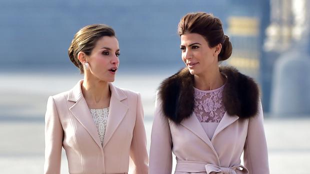 La Reina Letizia y Juliana Awada