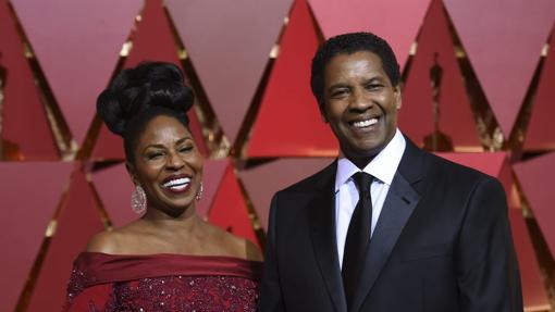 Pauletta Washington y Denzel Washington