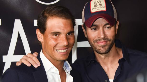 Enrique Iglesias y Rafa Nadal inauguran su restaurante en Miami