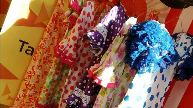 Si tienes un traje de flamenca que ya no te gusta, cámbialo y reestrena otro esta feria