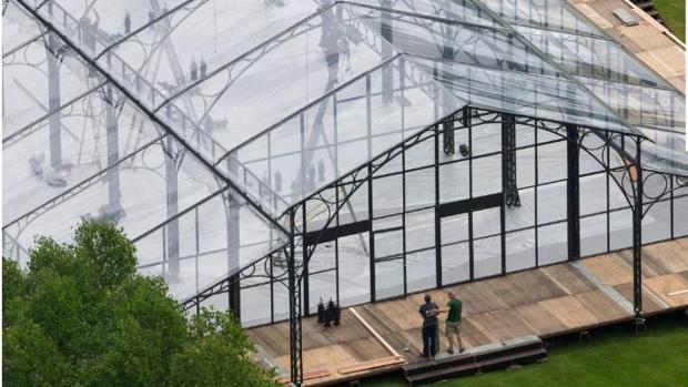 Pippa Middleton construye un palacio de cristal gigante para su boda