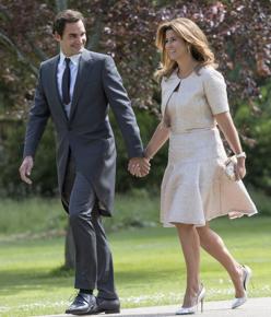 Federer y su mujer