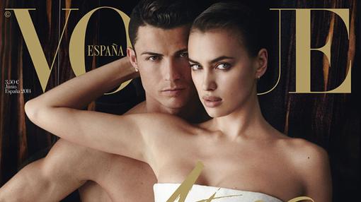 En 2014, Cristiano Ronaldo posó en una exclusiva mundial junto a Irina Shayk para «Vogue»