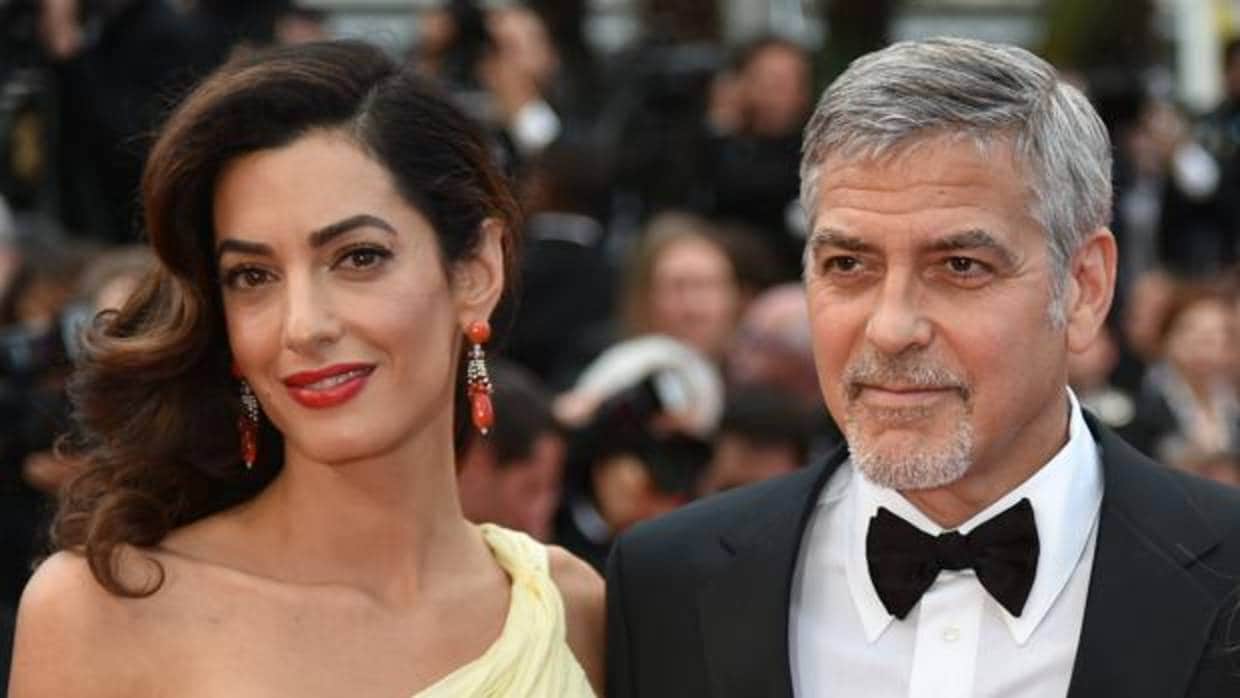 George y Amal Clooney en Cannes