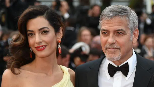George y Amal Clooney en Cannes