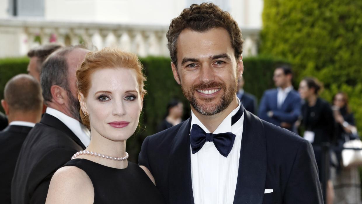 La pareja, cuando aún eran novios, en Cannes