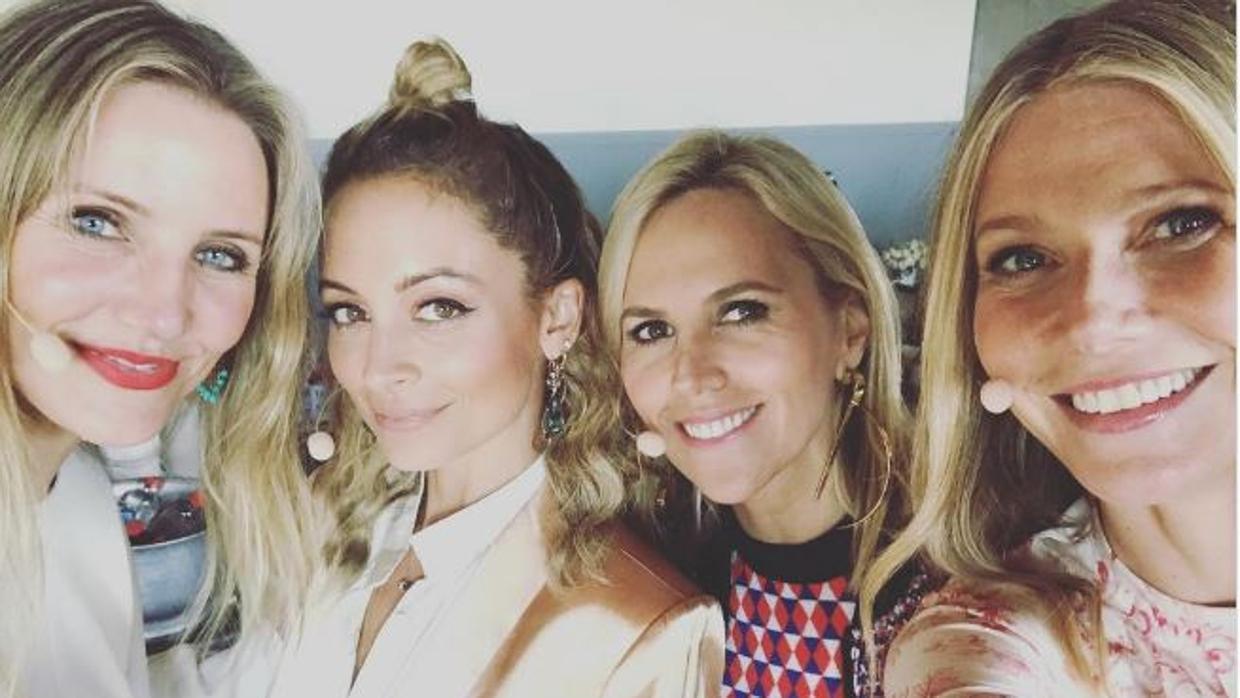 Paltrow se refirió a «La banda soñada» de sus amigas en sus redes sociales