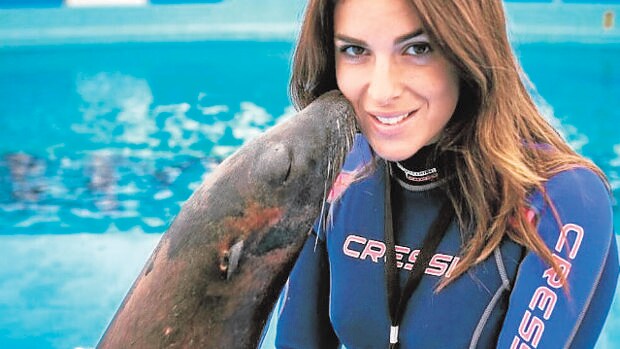 Los lobos marinos, el gran amor de la Miss Italia