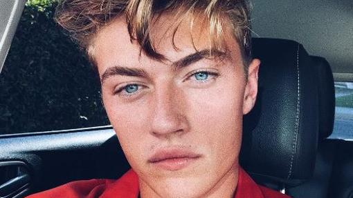 Lucky Blue Smith en una de sus fotos de Instagram