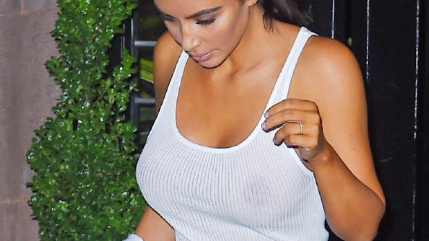 Kim Kardashian paseando por las calles de Nueva York