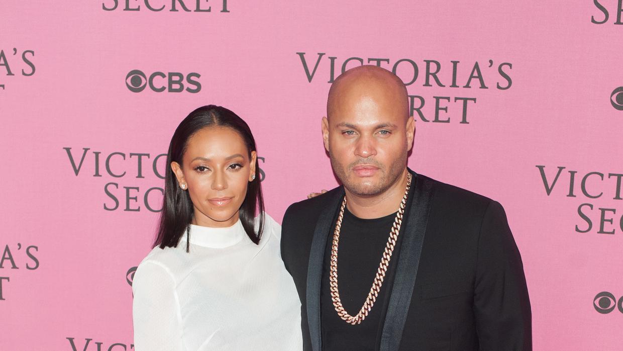 La cantante Mel B con su exmarido Stephen Belafonte