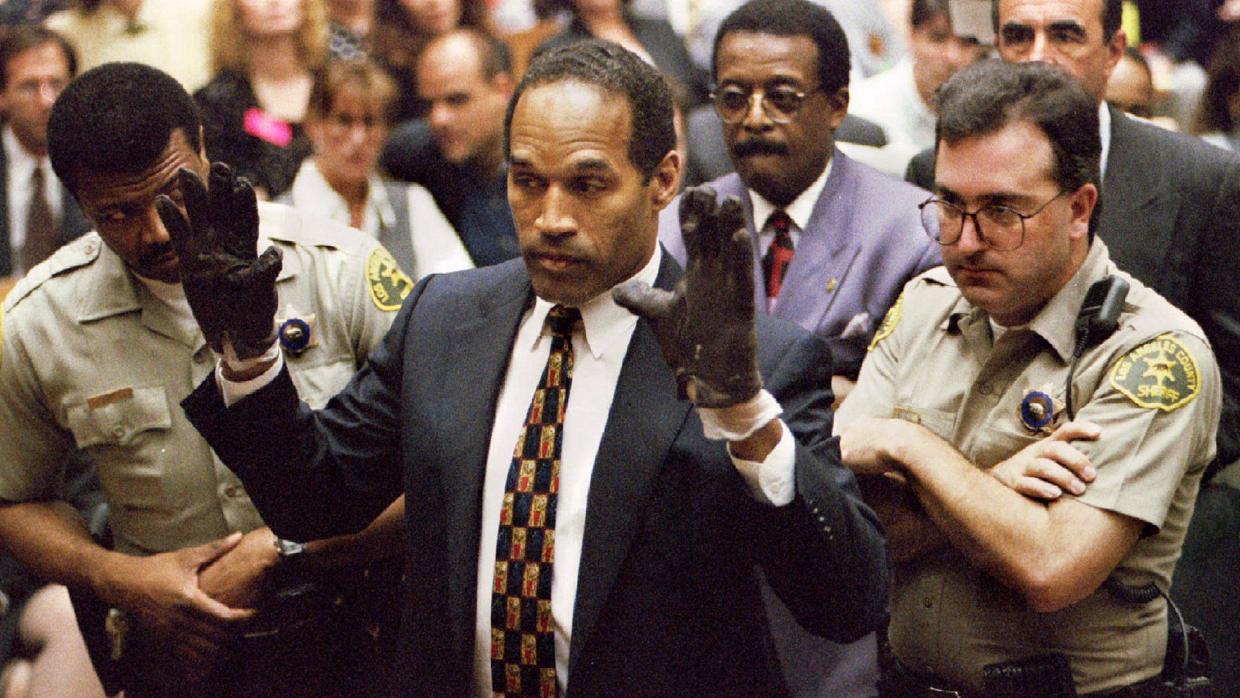 O. J. Simpson, durante su juicio por doble asesinato