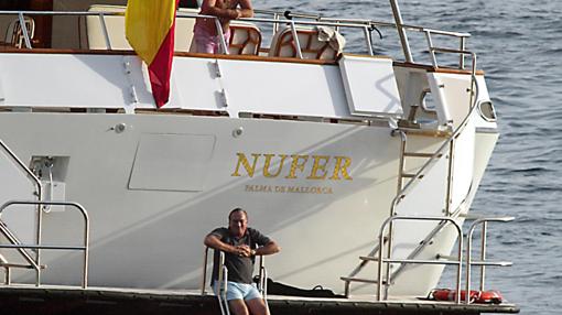 El yate «Nufer II» de Fernando Fernández Tapias