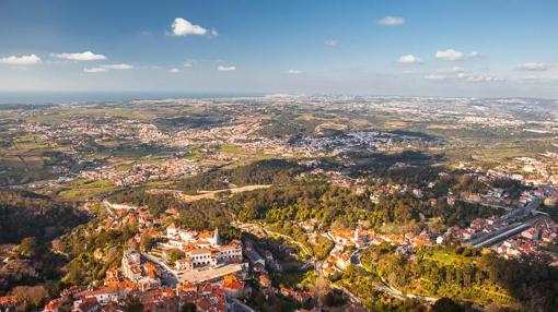 Vista panorámica de Sintra