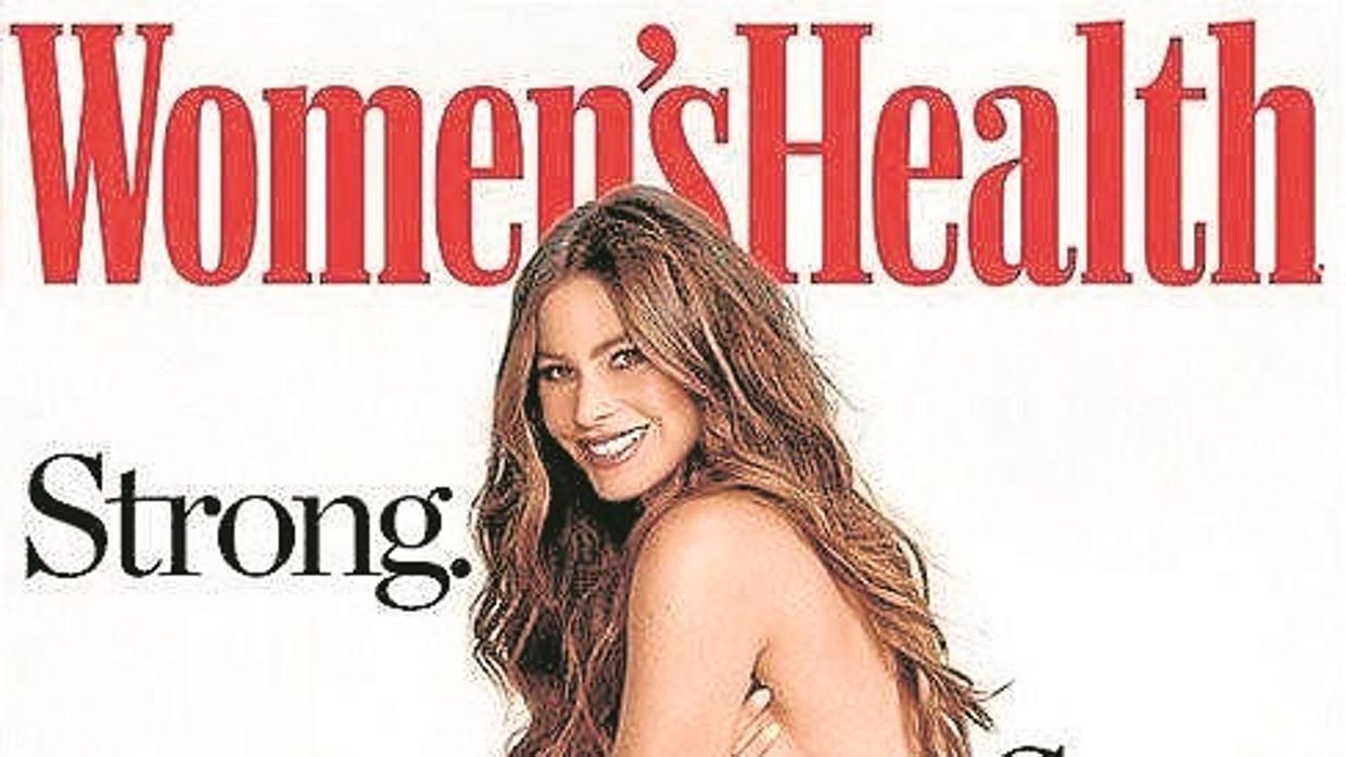 Sofía Vergara en su posado para la revista