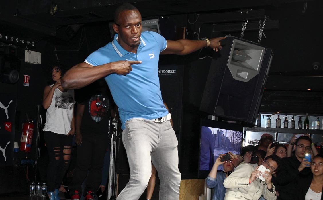 Usain Bolt en una discoteca