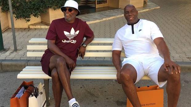 Miles de internautas confunden a Samuel L. Jackson y Magic Johnson con inmigrantes