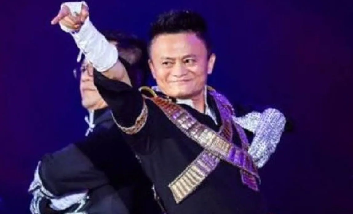 Jack Ma en su épico homenaje a Michael Jackson