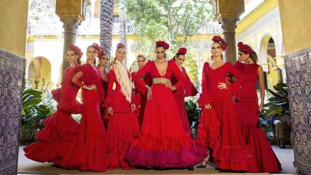 El Palacio de Las Dueñas nos adelanta la moda flamenca de 2018