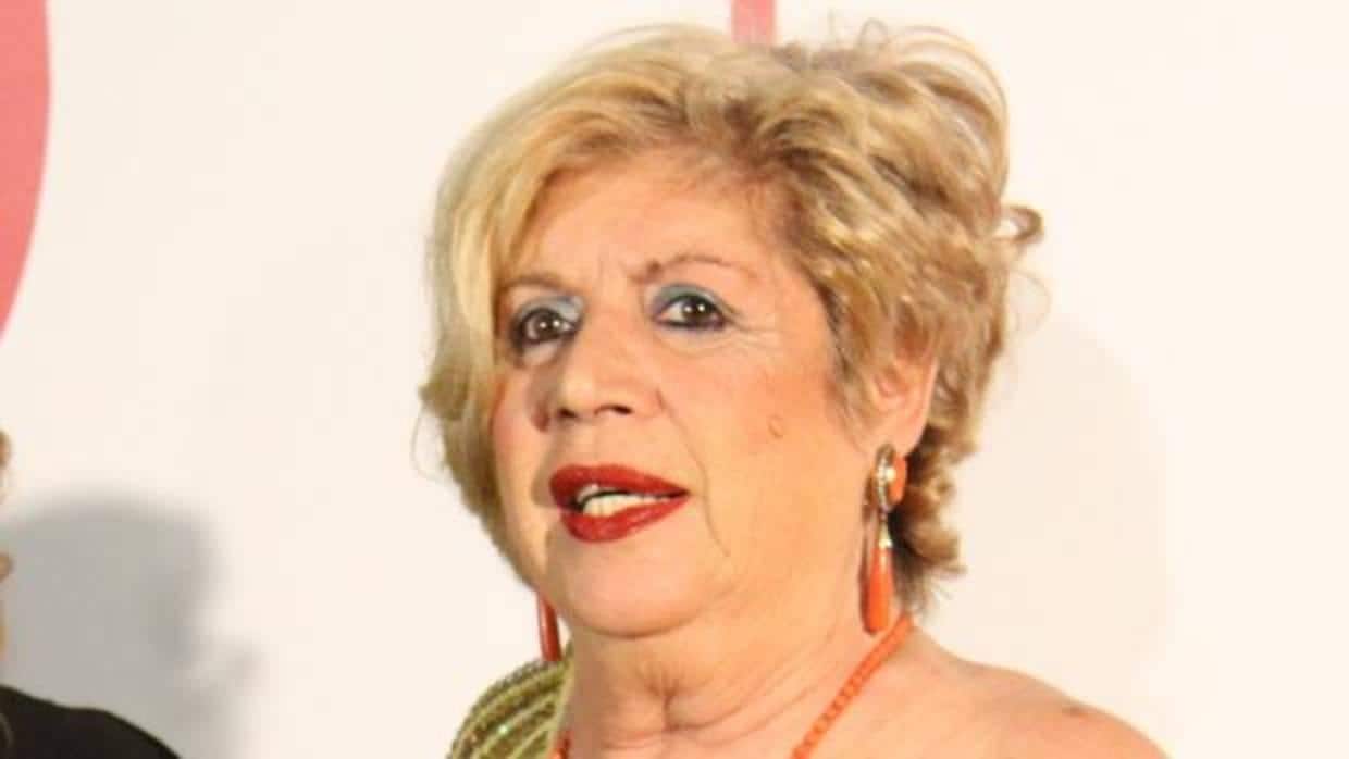 María Jiménez en los Premios Escaparate de Sevilla