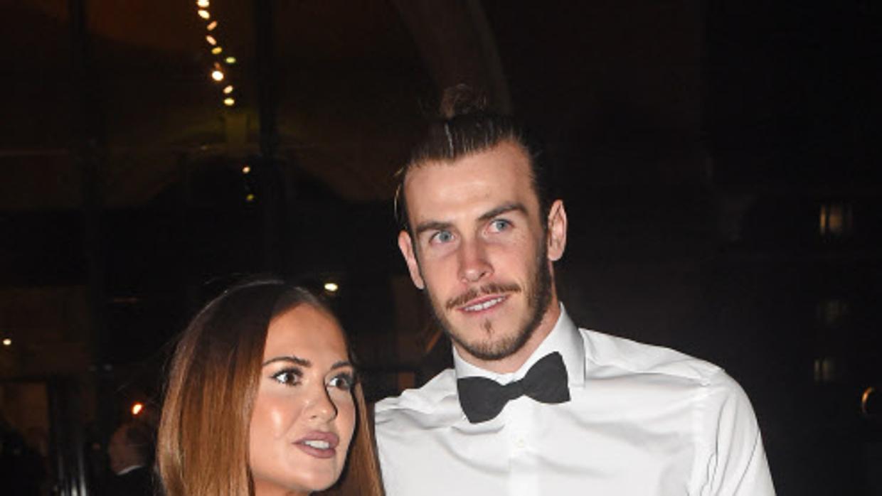 Gareth Bale y su novia, Emma Rhys-Jones