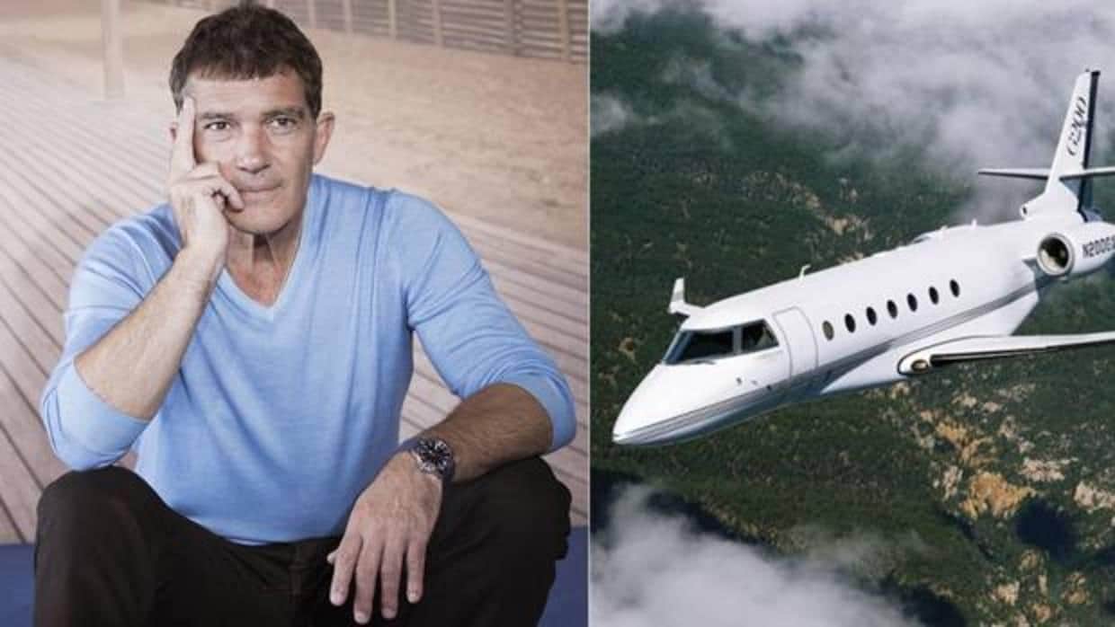 Antonio Banderas se compra un avión de 4,5 millones de euros