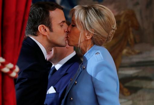 Brigitte y Emmanuel Macron