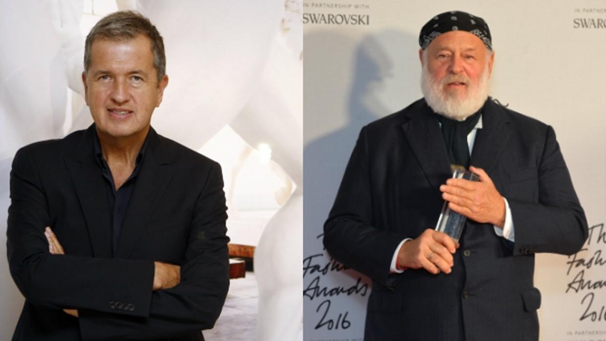 Mario Testino y Bruce Weber