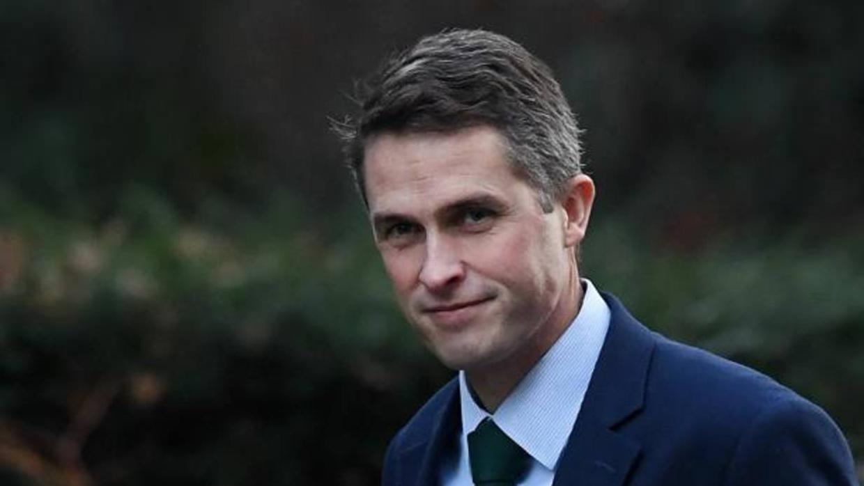 El ministro británico de Defensa, Gavin Williamson