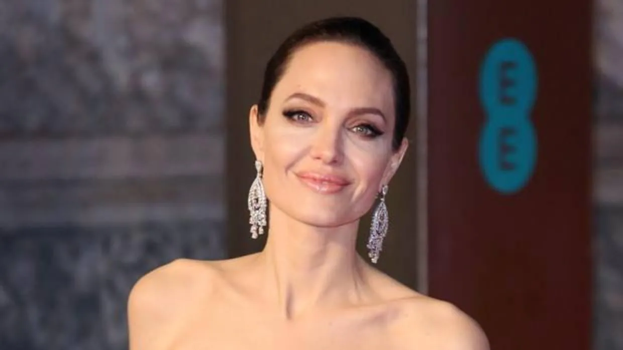 Angelina Jolie, durante la ceremonia de los premios Bafta