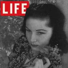 Fawzia de Egipto en la portada de la revista «Life»